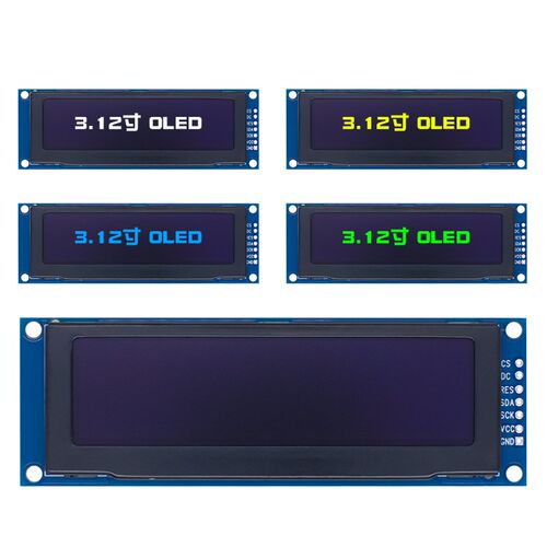 3.12寸ole2显示屏256x64液晶 3.12寸o3ed液晶ssd1l2d驱动