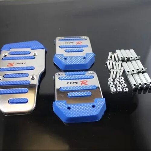 汽车改装手动挡自动挡刹车油门离合器 不锈钢脚踏板 汽车用品包邮