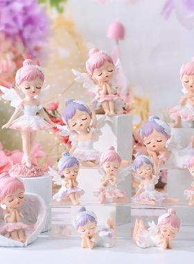 芭蕾舞女孩摆件可爱女生卧室房间装饰品车载少女心生日礼物送闺蜜