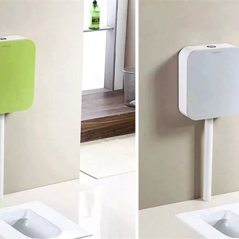 家用蹲便器带S弯防臭防堵大便器静音节水箱整套蹲坑蹲厕便池