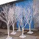 干树枝干支白色树干许愿树圣诞树橱窗摆件婚庆路引酒店民宿装 饰树
