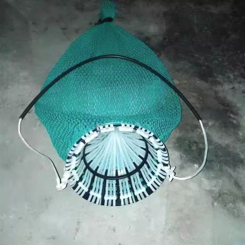 潜水鱼护网兜赶海装鱼倒须防跑鱼网袋鱼获袋螃蟹夜潜装螺收纳袋