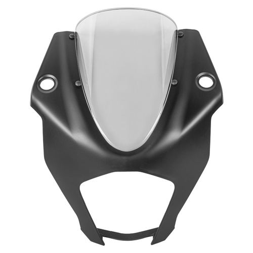 3用KTM22-2适款RC390改装头罩挡风罩璃大灯玻前脸加高风挡导流罩
