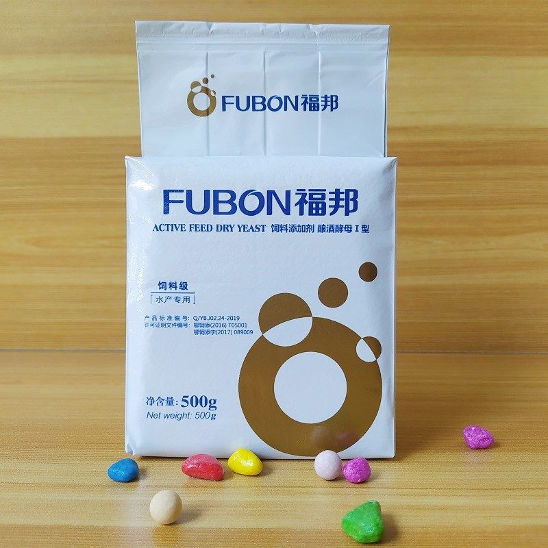 安琪福邦饲料添加剂 酿酒酵母型轮虫鱼虾蟹贝水产养殖专用500g