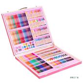 水彩笔可水洗儿童画套装 7色水彩笔幼儿2彩园画画笔文具36色笔630