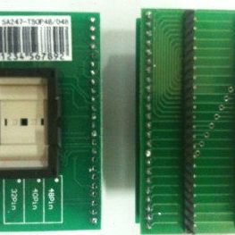 西尔特610P/611S/6100/E编程器适配器座TSOP48/40/32/SB247三用