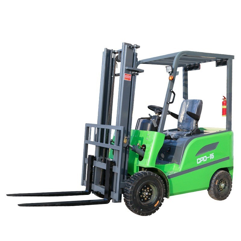 座驾式电动叉车液压堆高车小型电动叉车3吨2吨1吨四轮升降装卸车