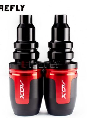 适用龙嘉XDV250Si/300i 踏板车ADV改装排气管防摔棒胶发动机保护