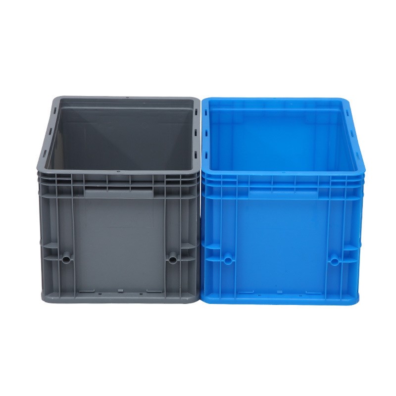 加厚物流周转箱 长方形五金工具分拣箱仓库车间中转塑胶框可堆叠