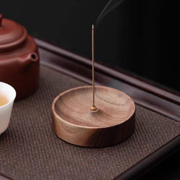 黑胡桃木线香香插香座炉底座茶桌禅意摆件香炉茶道室内家用不落灰,家居饰品,香托/香盘/香座/香插,淘宝优惠券,粉丝福利购,淘宝优惠卷