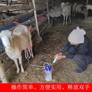 吸羊奶器羊用手动小型家用羊水抽子电动挤奶器兽用新款挤羊奶神器