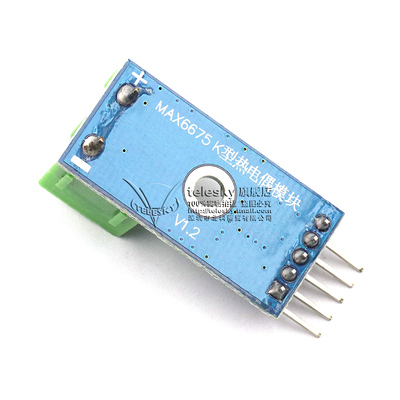 TELESKY测MAX6675 K型传电偶模块温度热感器 温度 量可达1024度
