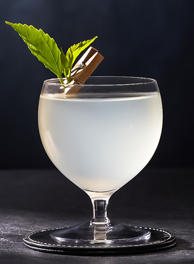 BARSOUL日水无铅式晶矮脚鸡尾酒杯240m尾薄款经典鸡l酒造型酒杯