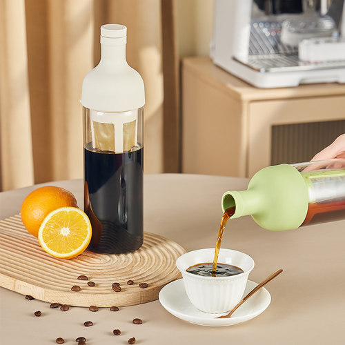 冷萃咖啡壶玻璃家用玻璃冷泡壶果汁果茶冷萃瓶冰滴咖啡器具冷萃杯