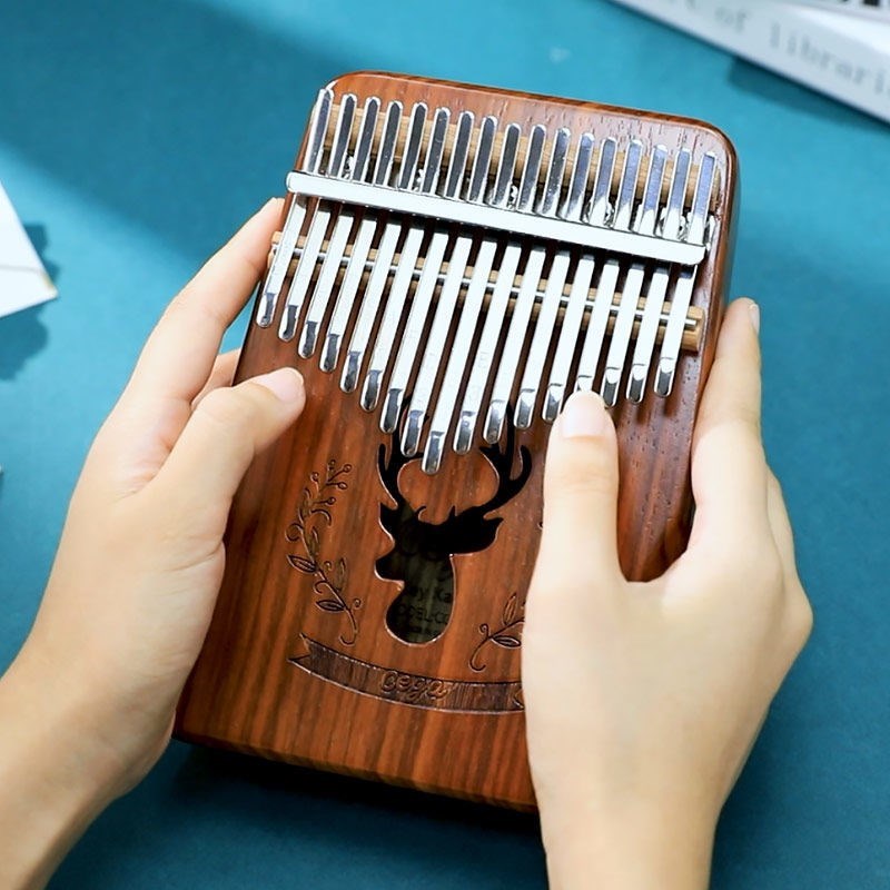 /拇指琴17音卡林巴琴初学者入门21音母指琴kalimba指姆琴手指钢琴