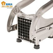 手压土豆切条器 黄瓜马铃薯切条机不锈钢带硅胶吸盘防滑薯条工具