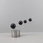 北欧简约创意几何水晶摆件书房公室样板房餐厅玄关卧室家居饰品