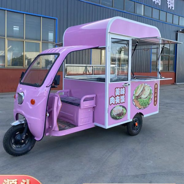 电动三轮餐车多功能小吃车早商用餐车/摆摊车/小吃车