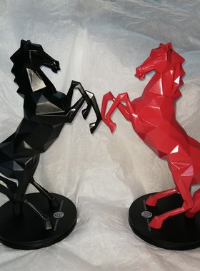 金属工艺品铅锡合金浇铸r锌合金压铸纯铜铸造烤漆喷油赤兔马黑马