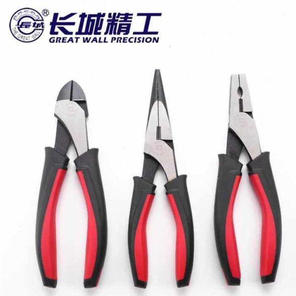 长城精工工业级省力柄钢丝钳尖嘴钳斜嘴钳老虎钳平口钳7寸211417,五金/工具,钢丝钳,淘宝优惠券,粉丝福利购,淘宝优惠卷