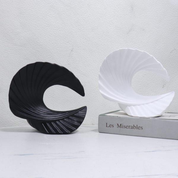 北欧海浪几何现简约工艺品树脂电视柜样板房展示柜摆件软装饰品,商业/办公家具,办公茶水柜,淘宝优惠券,粉丝福利购,淘宝优惠卷