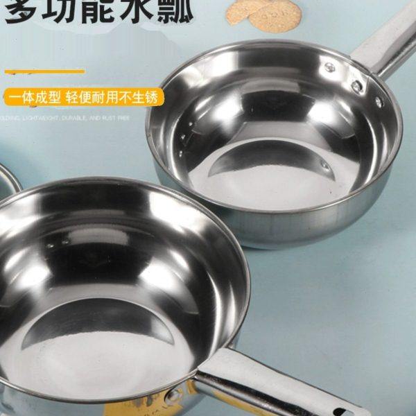 不锈钢水瓢家用水舀子加厚老式厨房短柄水勺长柄水漂奶锅勺子,厨房/烹饪用具,水舀/水瓢,淘宝优惠券,粉丝福利购,淘宝优惠卷