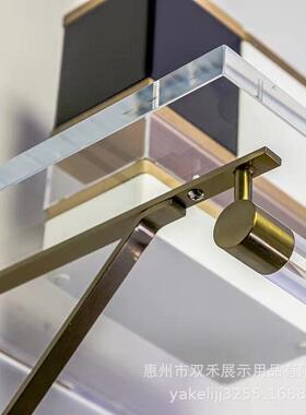 亚克力服装展示架墙透明挂衣示架壁挂式展架示货墙面挂衣shbr332