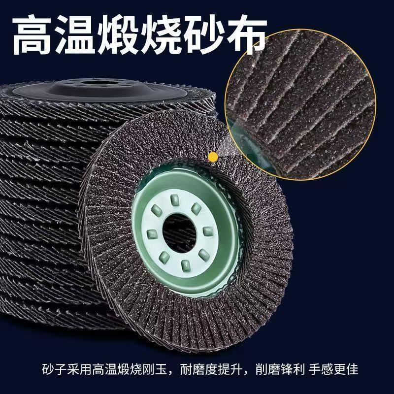 100型铁盖60目百叶轮不锈