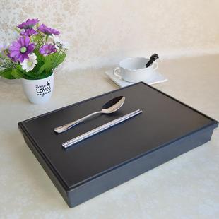 式外带盖商务便套带筷子勺子分格长方形当送餐密胺513饭盒卖打日