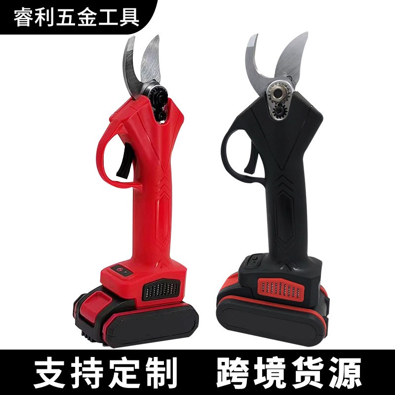 无刷锂电修枝剪 2.5树枝剪二挡开口调节手持电动园林修枝电剪刀