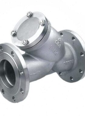 316L不锈钢Y型过滤器 GL41W-16RL 不锈钢法兰过滤器DN20 50 80