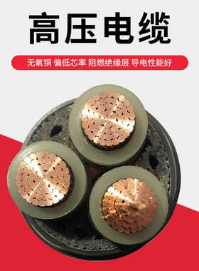 国标YJV2铜芯电缆电线1电0k3v35kv381铠装力电缆1芯芯高压2电缆