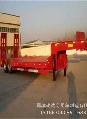 用途广WNX低平板半身供挂车低量厂家厂家应