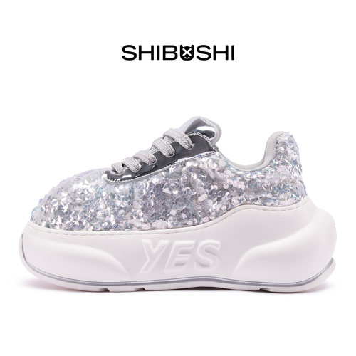 是不是SHIBUSHI银河墩墩鞋女时尚