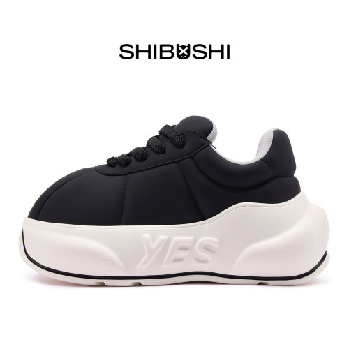 是不是SHIBUSHI黑墩墩软底耐磨