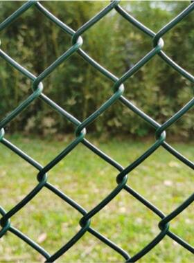 塑勾花网JVW菱形养鸡防护包网绿栏色家用网围养狗铁格丝网塑料网