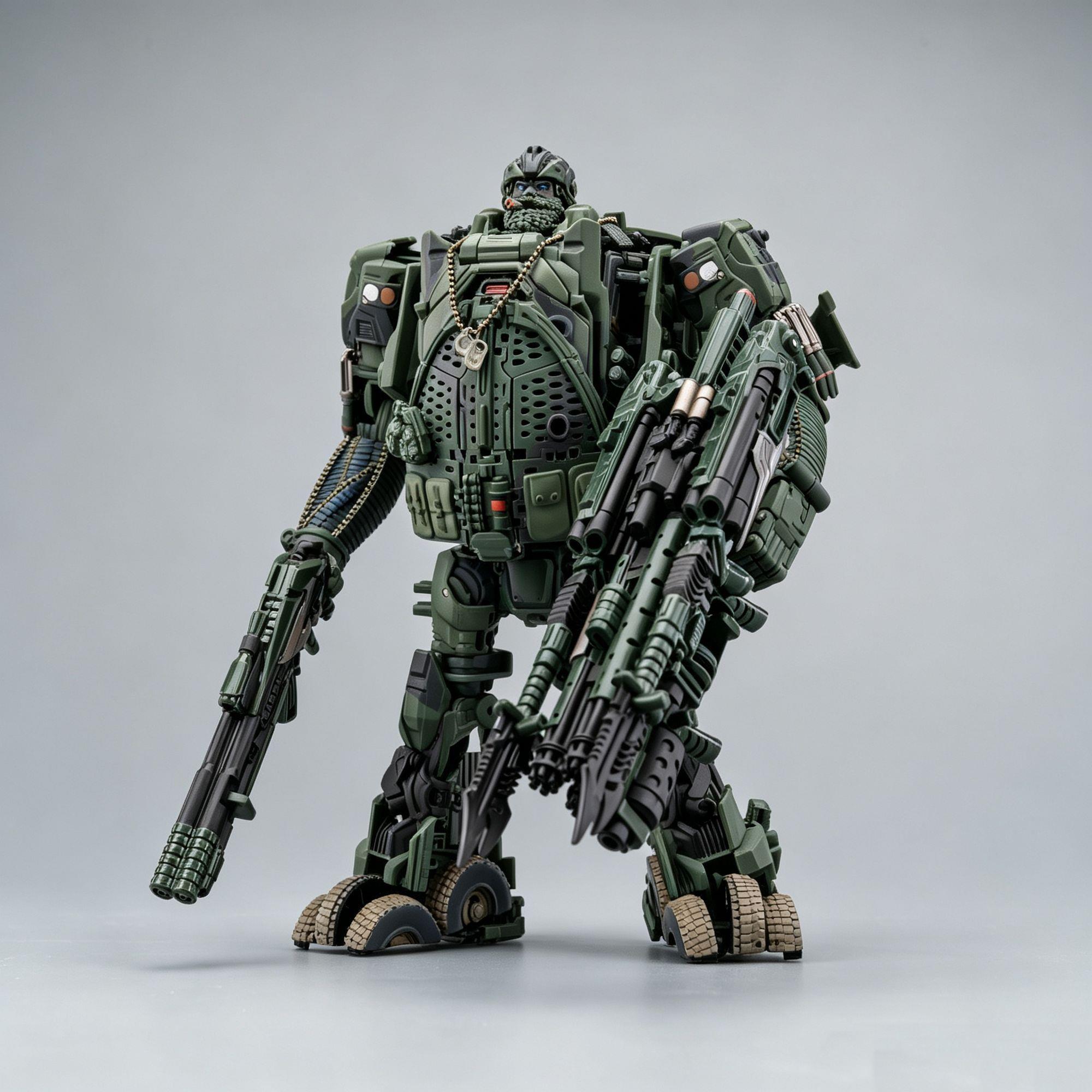 M-02探长变形玩具金刚装