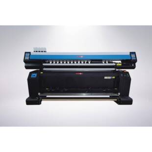 1.米旗帜机1618002.28米四头i2300条幅一体机高清打印.机热升华彩