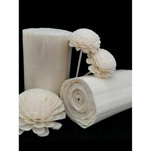 厂货现通草纸材料通草花原材Y料JUFDI原料藤条假花插花餐桌花家直