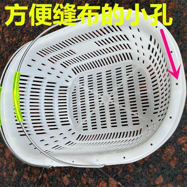 塑料果采摘篮摔子循环使用985耐草莓手提厚杨梅篮子大号加樱桃水
