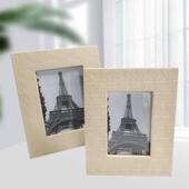 现木约样板房皮革质0013平面相框简6寸7寸摆件相代框厂家