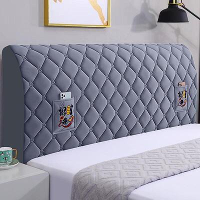 床头罩套加高8厘5米875防加厚YH全包布艺软包撞头四季通用01米包