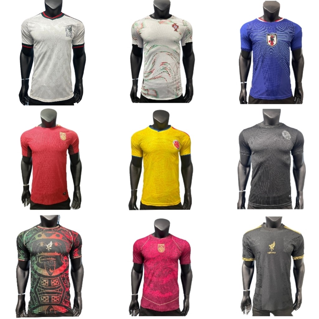 2526赛季葡萄牙墨西哥短袖足球服球员版世界杯新款球衣比赛主客场