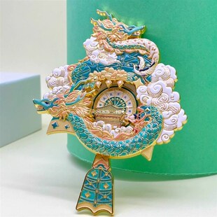 西安钟楼景云钟 钟钟摆I可旋转金属冰箱贴