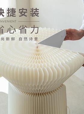 十八纸展架设展示台花坛圆柱岛柜商用设中S101-YZ1计摆珠宝首饰商