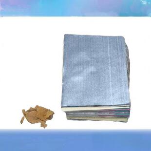 祀大YL324984兴号绍半手工锡箔纸黄灰真泊折祭元宝烧纸锡包邮