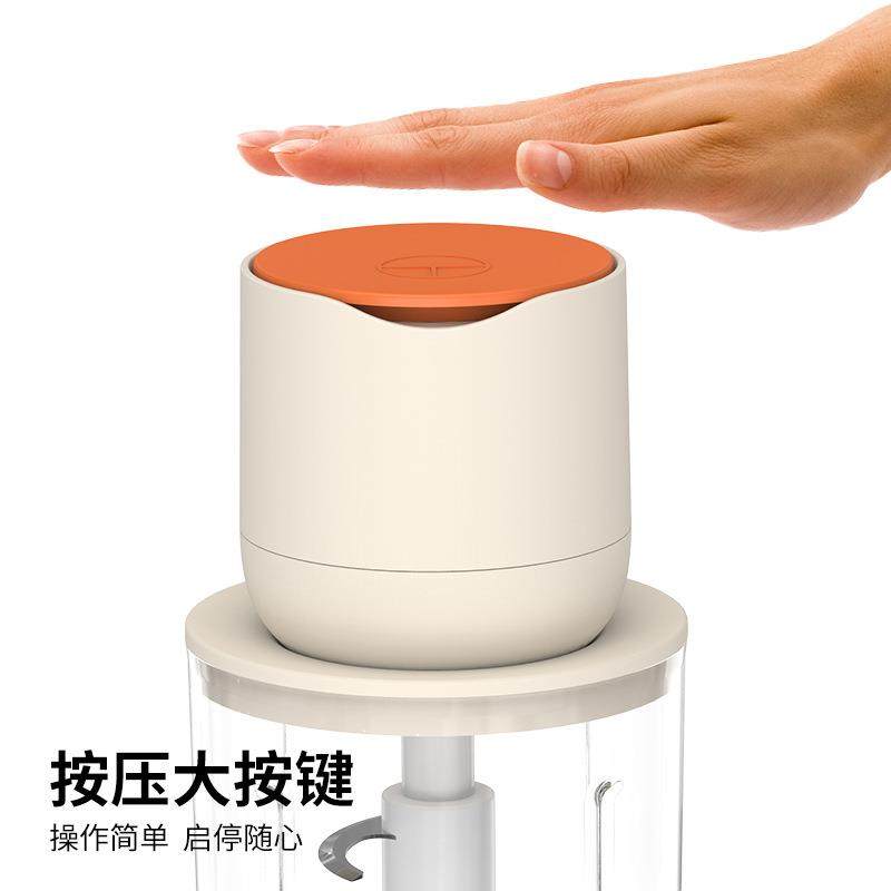 绞肉机家用自动多功能电动小型蒜器搅拌机料机绞馅打理机图片色碎