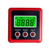 3键数显倾仪角倾量角盒角器角460度仪水平尺角度仪尺坡度仪水平带