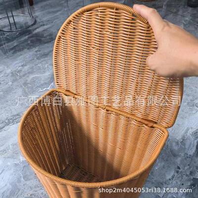 手背篓舞蹈道具采摘茶编圆形特小大号承重力强23568叶买菜双肩背