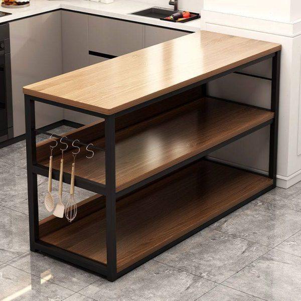 长桌厨房置物架落地多层切菜家用收纳架烤箱微波炉橱柜储物架货,厨房/烹饪用具,微波炉置物架,淘宝优惠券,粉丝福利购,淘宝优惠卷